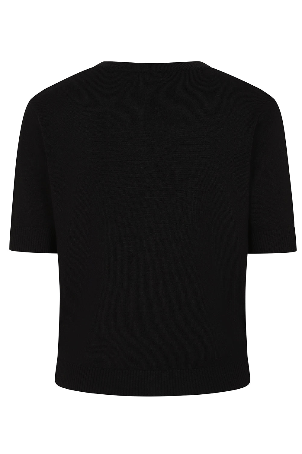 Lady Luck Polka Dot Neck Tie Cardigan