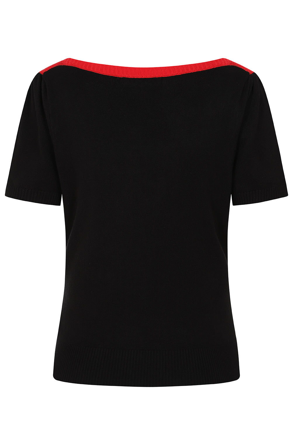 Black Winona Hearts Jumper