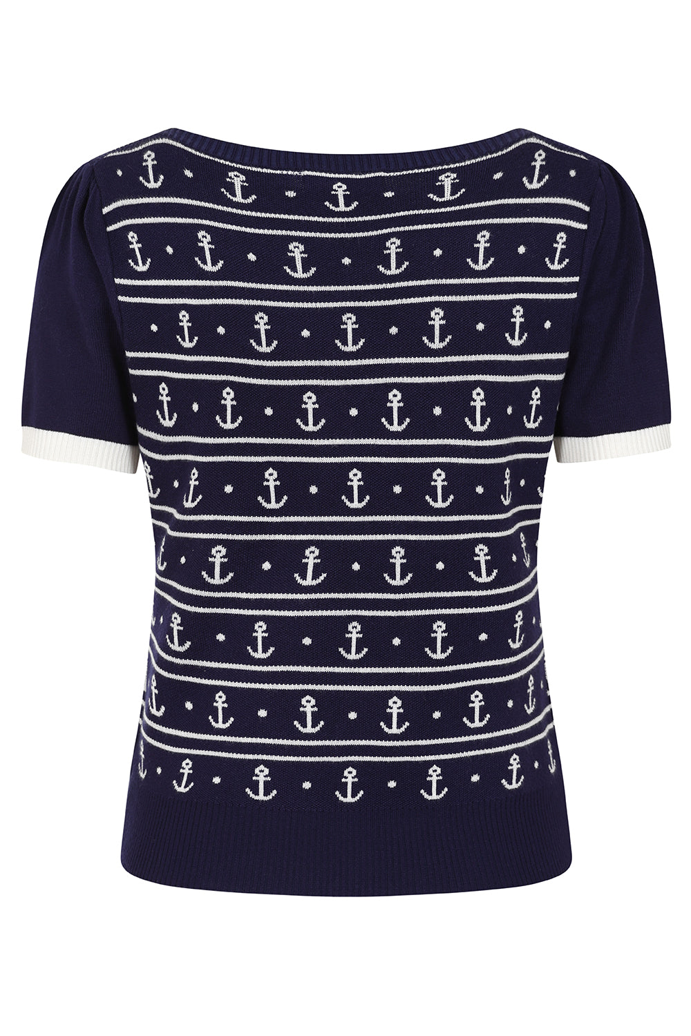 Navy Nellie Anchors Jumper