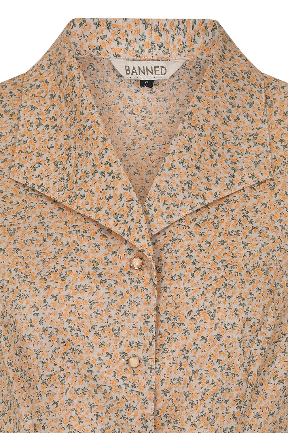 Yellow Gloria Wild Flower Blouse