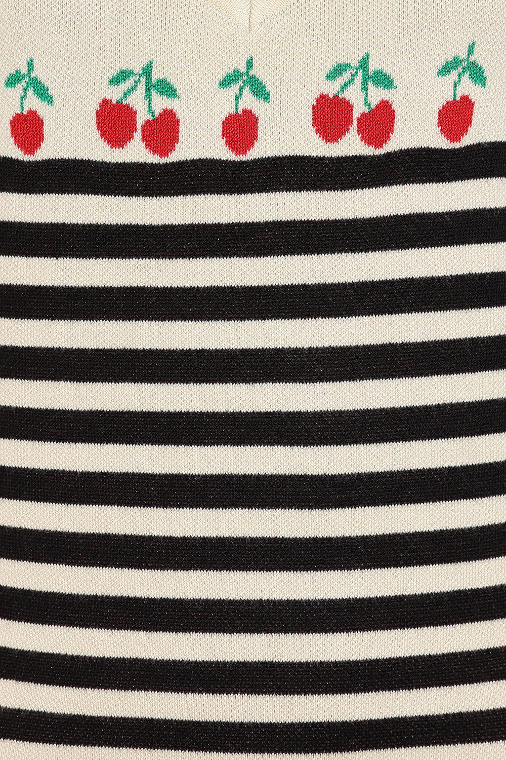 Black Josie Cherries Jumper