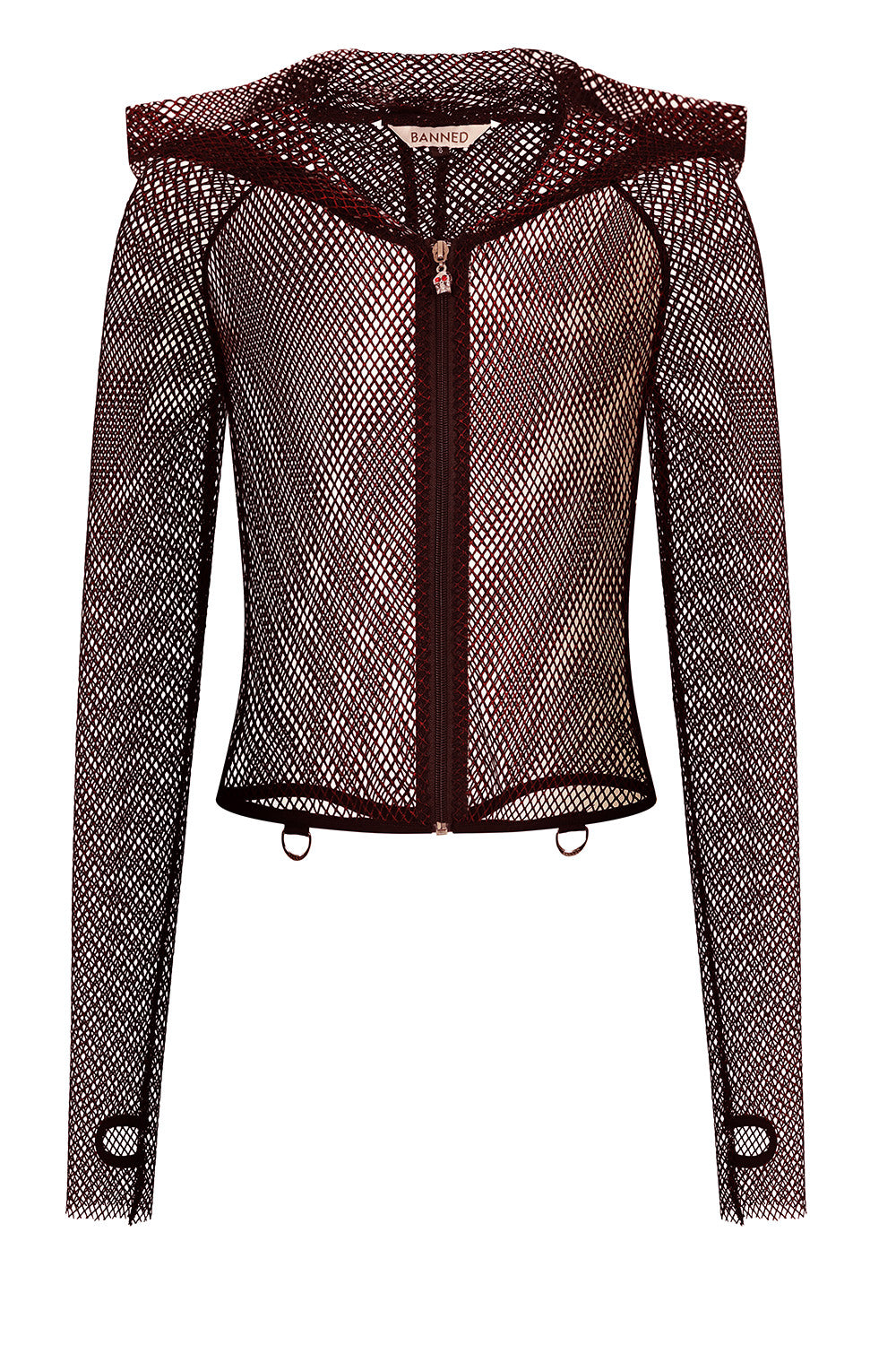 Red Liora Hoodie