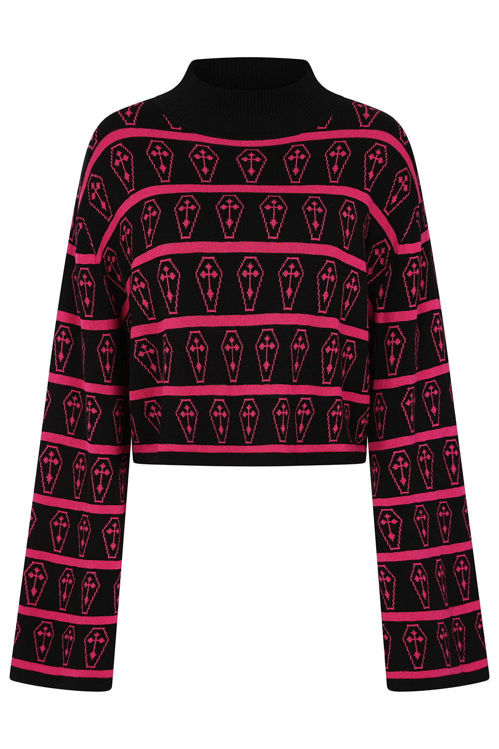 Black & Pink Celda Jumper