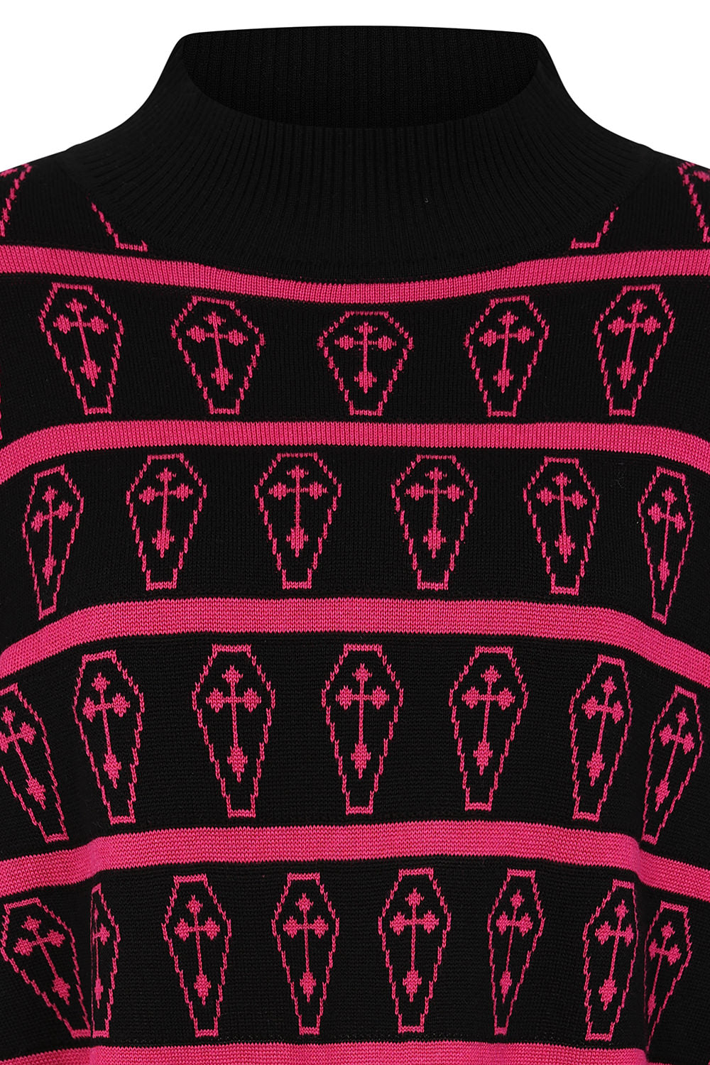Black & Pink Celda Jumper
