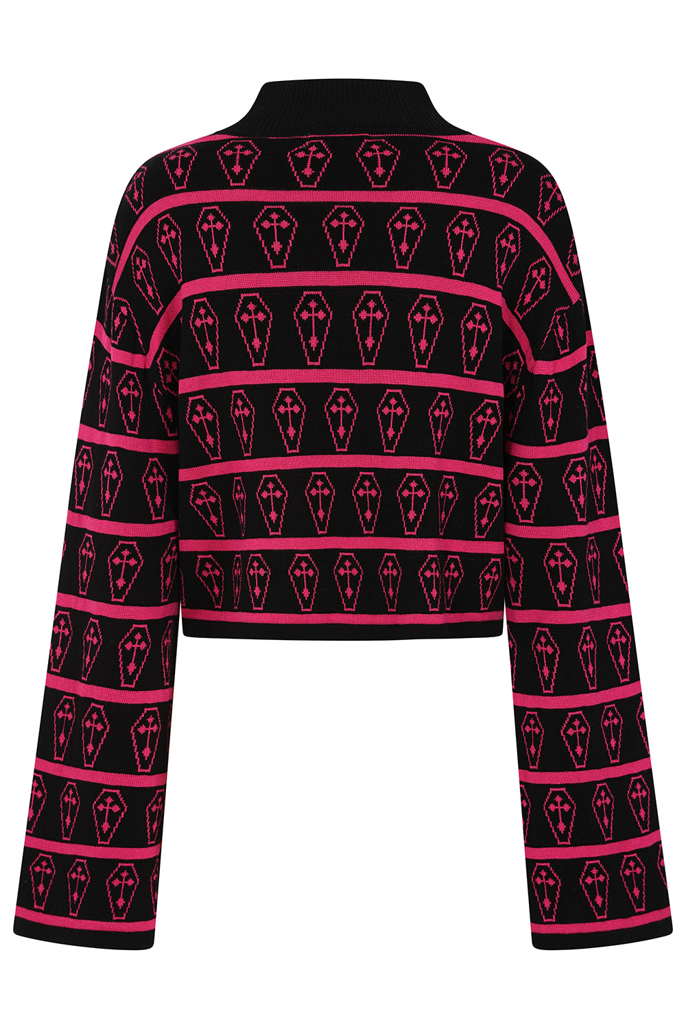 Black & Pink Celda Jumper