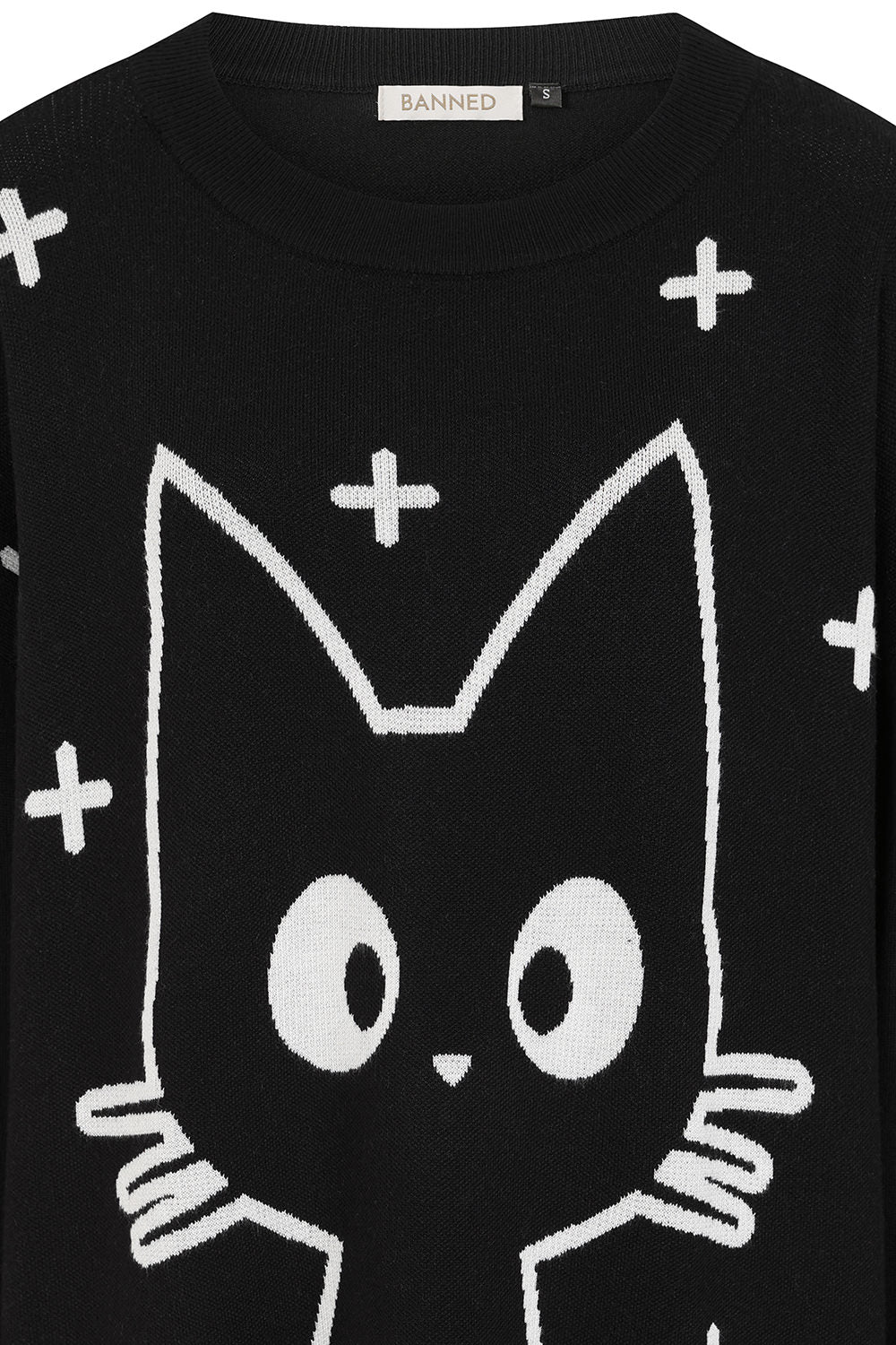 Black & White Lumi Jumper