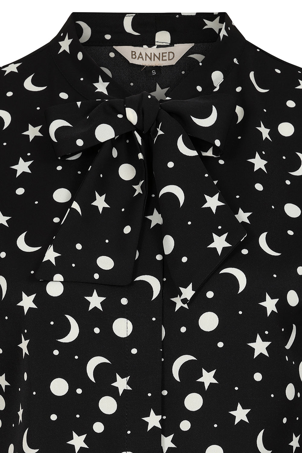 Black My Moon & Stars Blouse