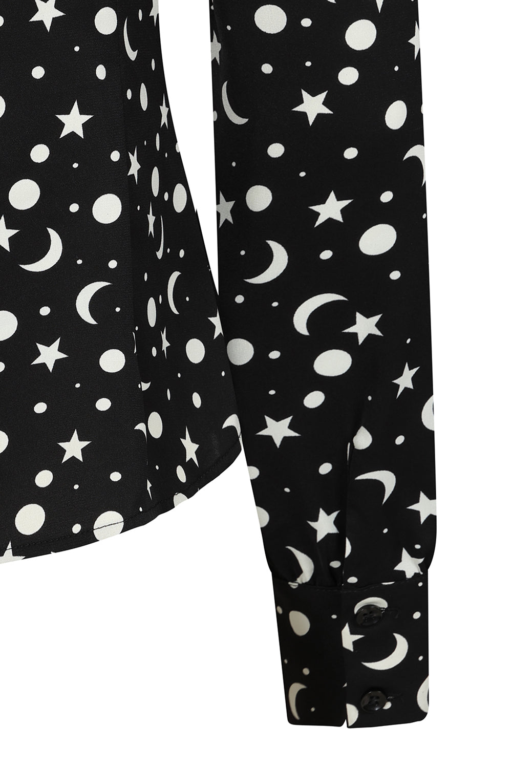 Black My Moon & Stars Blouse