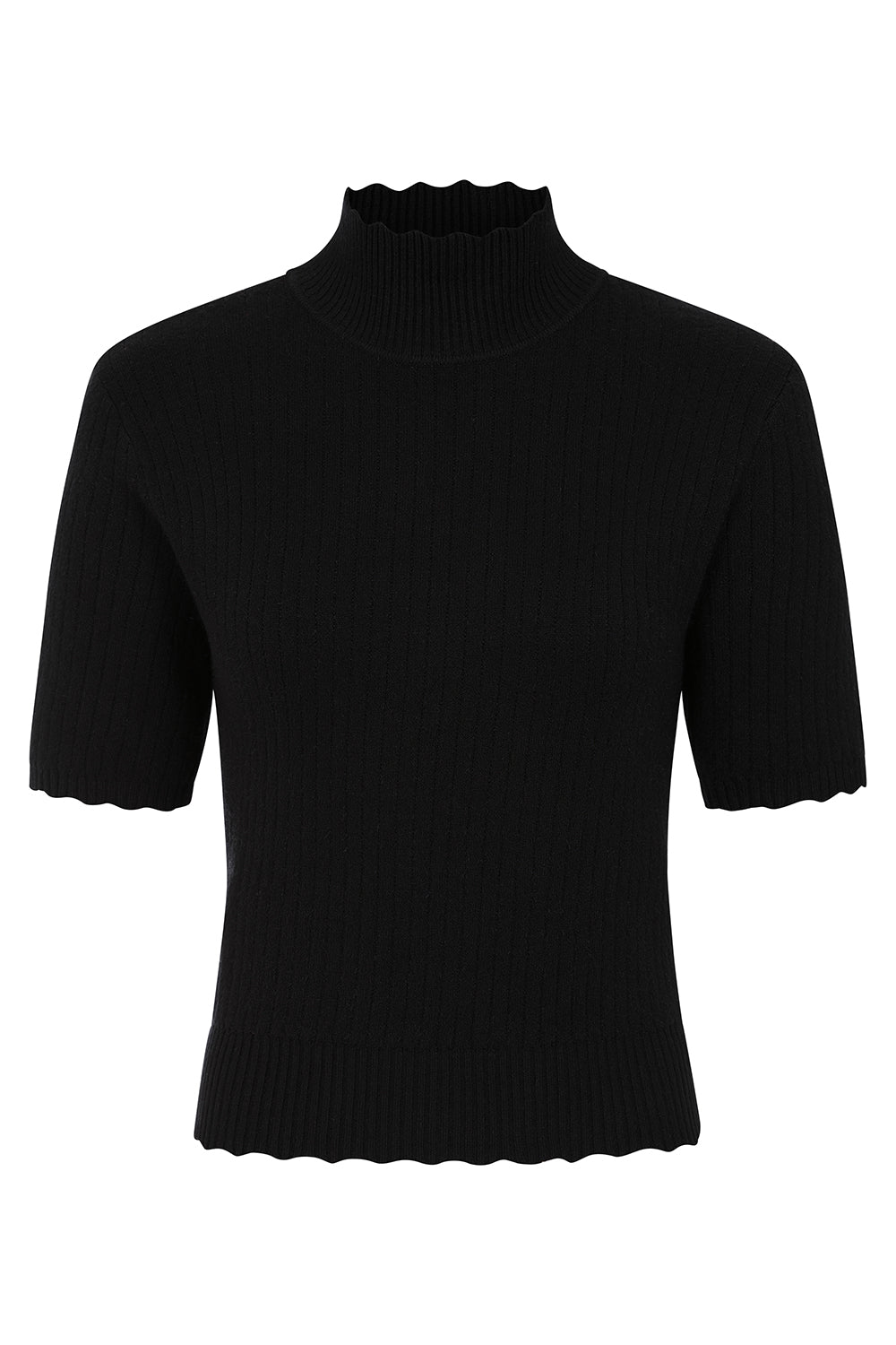 Jane Sweet Scallop Jumper