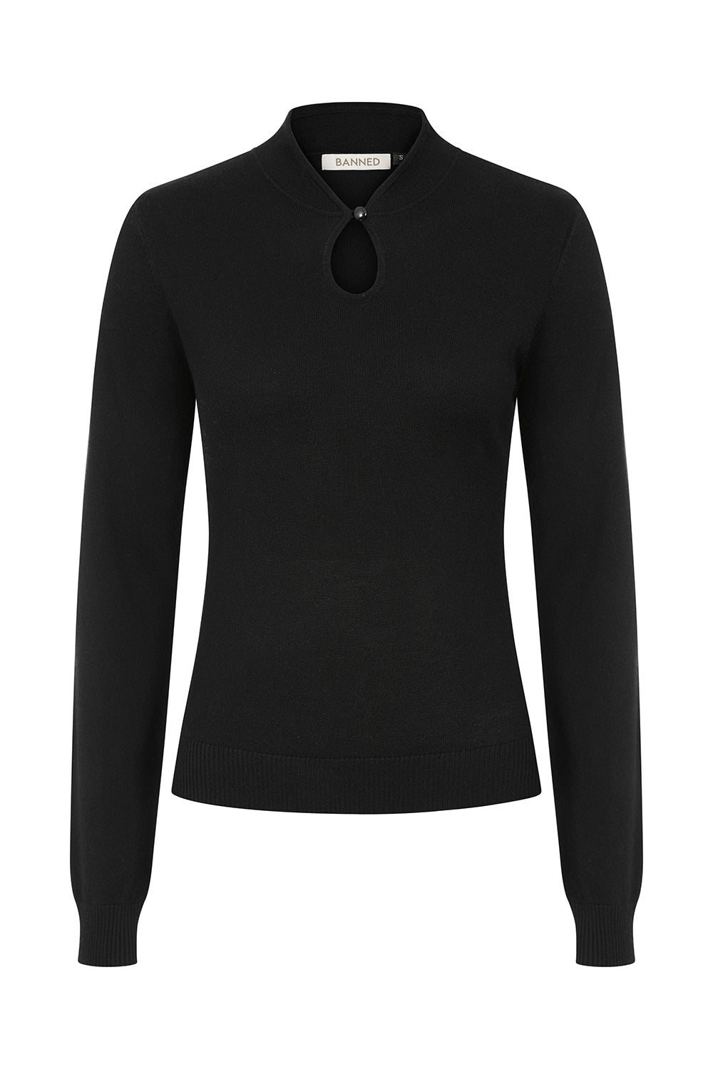 Mara Teardrop Cutout Jumper