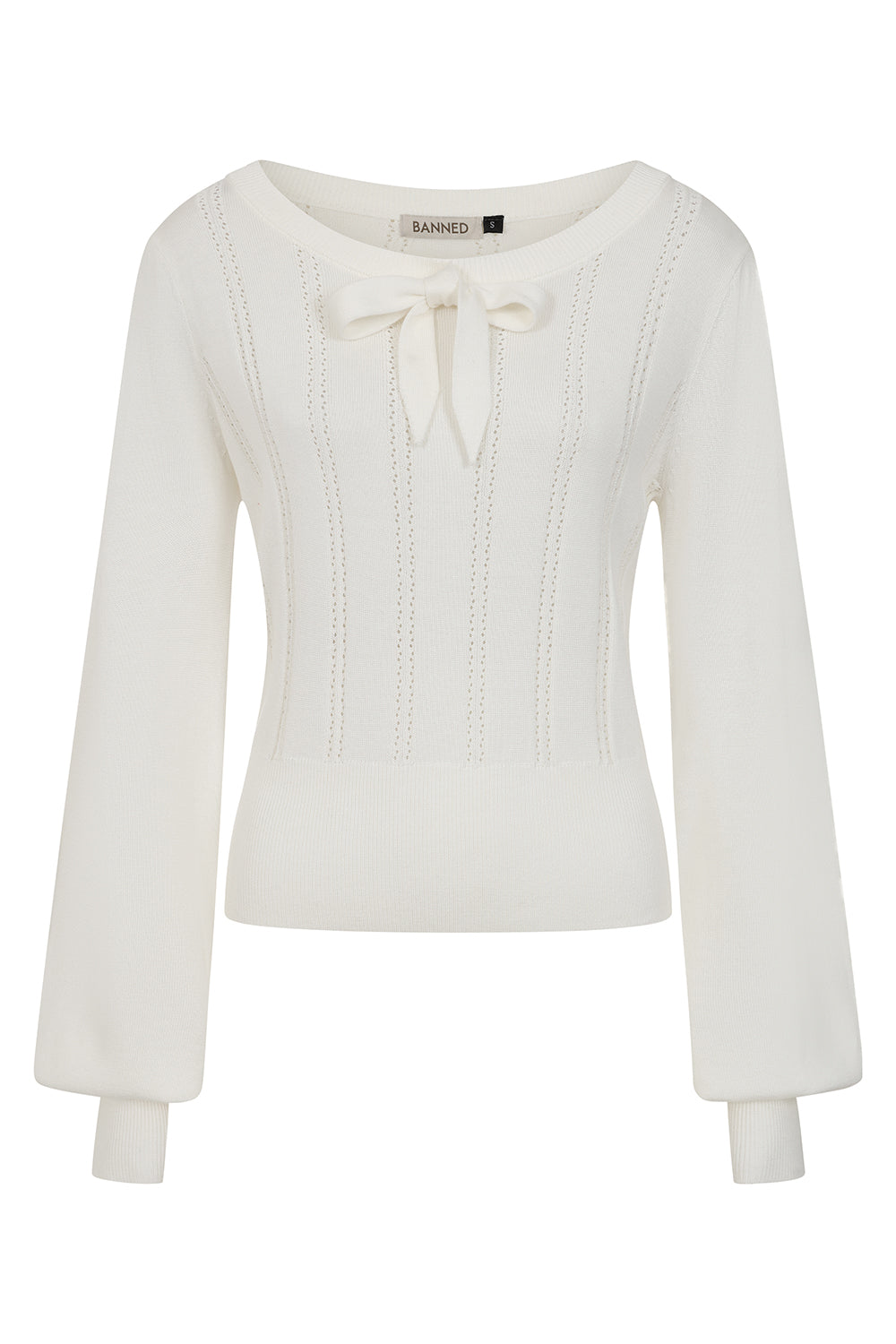 Angel Pointelle Knit Jumper