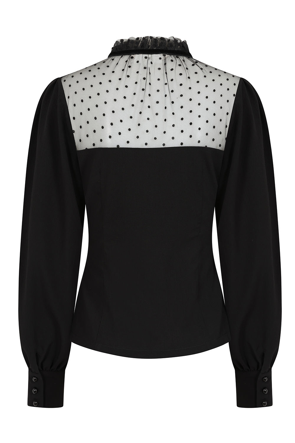 Luna Frill & Satin Blouse