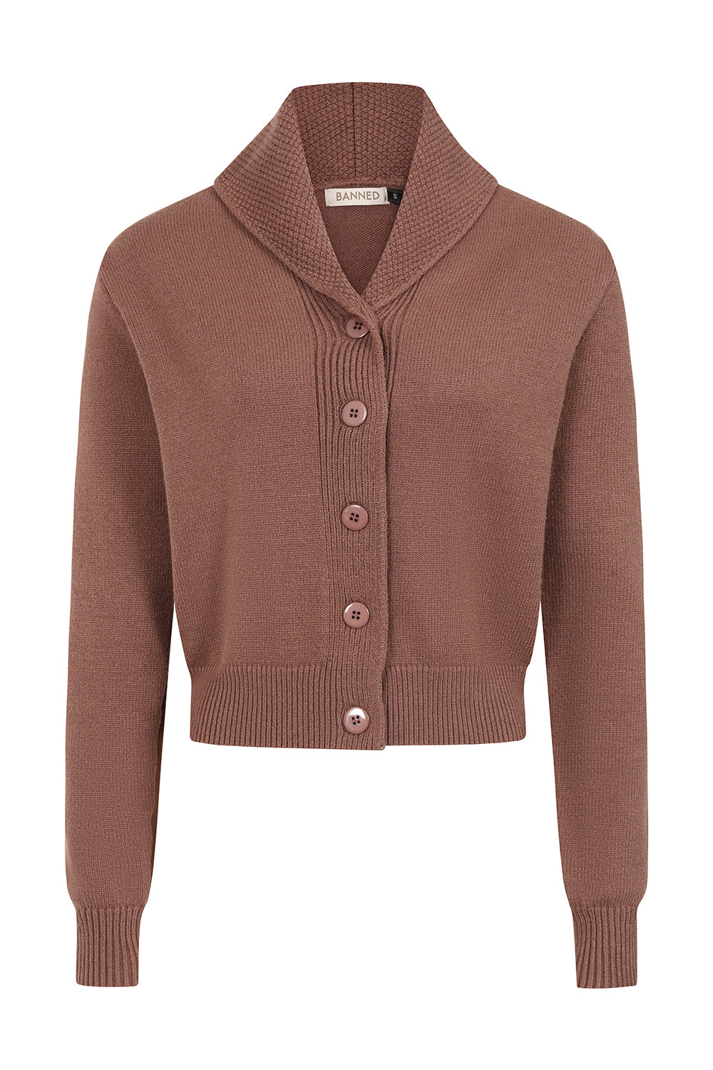 Violet Crop Cardigan