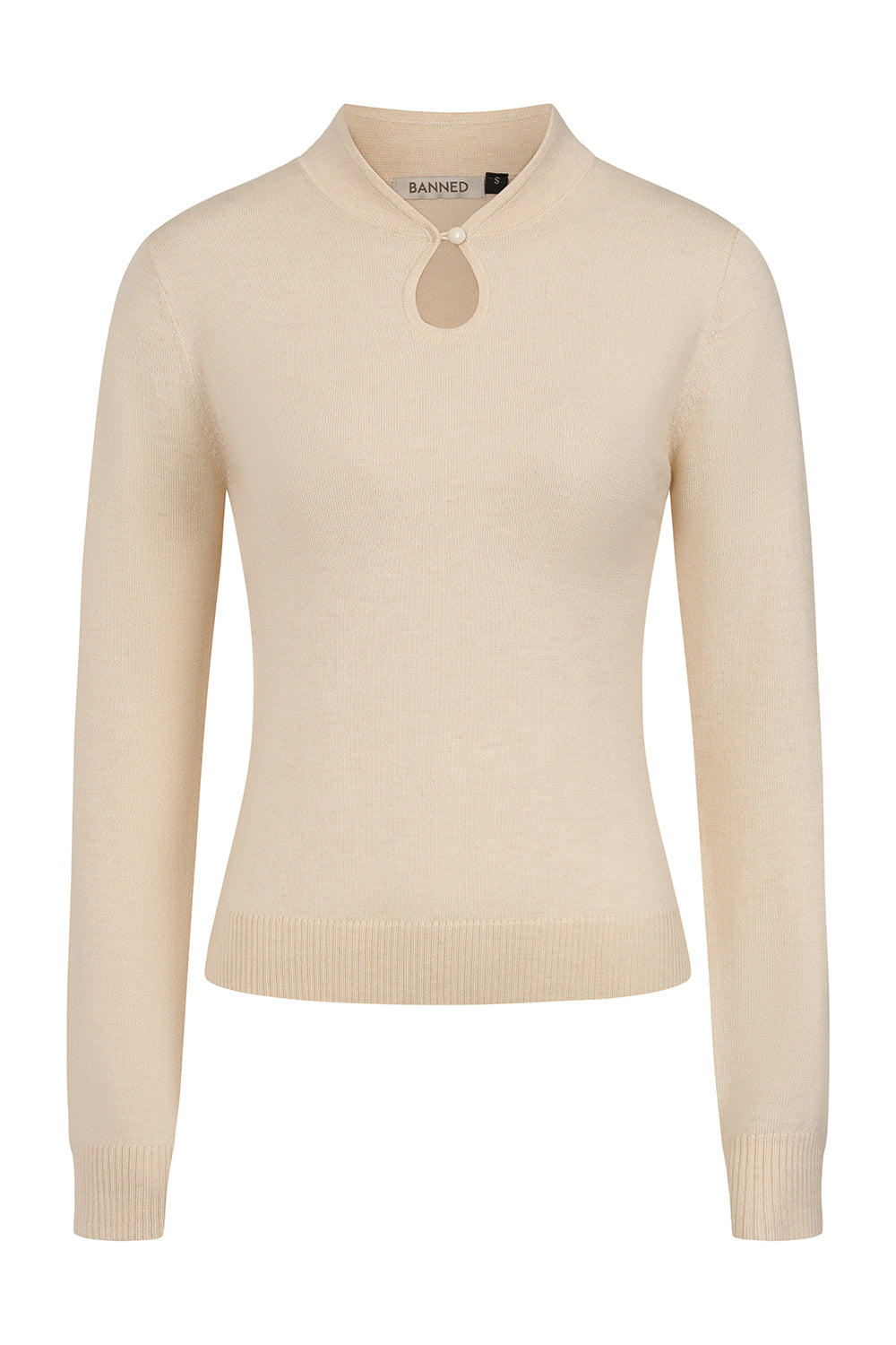 Mara Teardrop Cutout Jumper