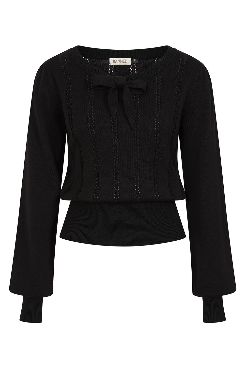 Angel Pointelle Knit Jumper