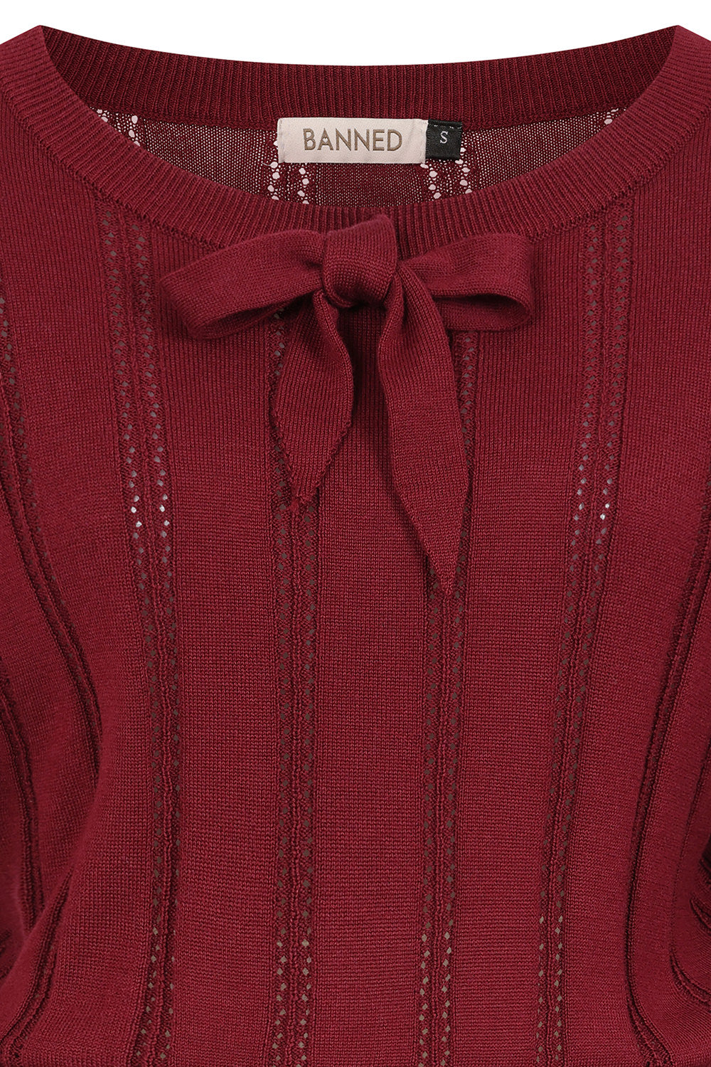 Angel Pointelle Knit Jumper