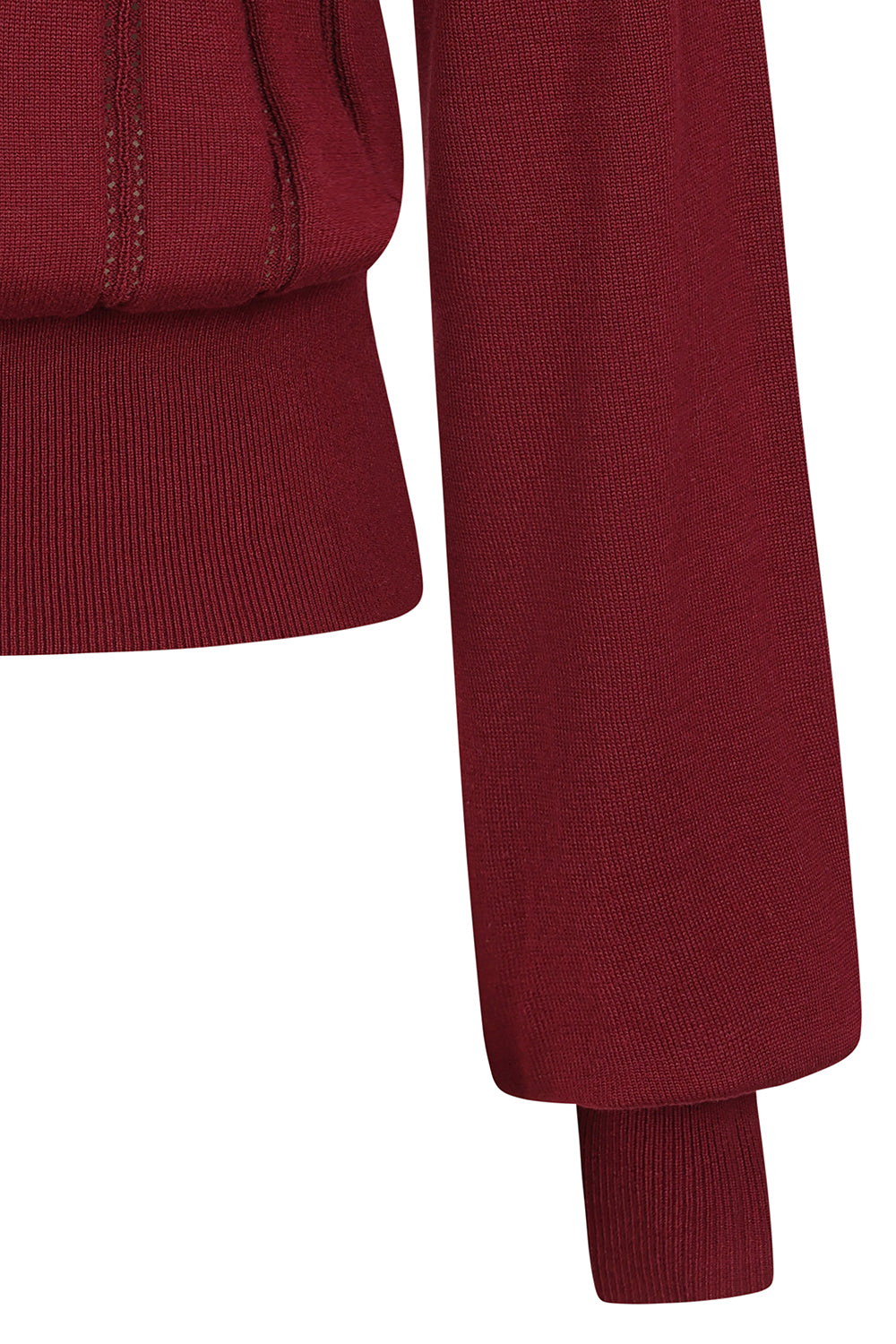 Angel Pointelle Knit Jumper