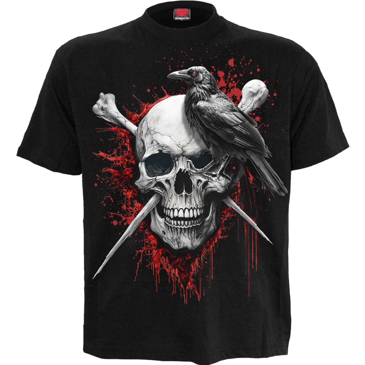Death Raven - t-Shirt Black