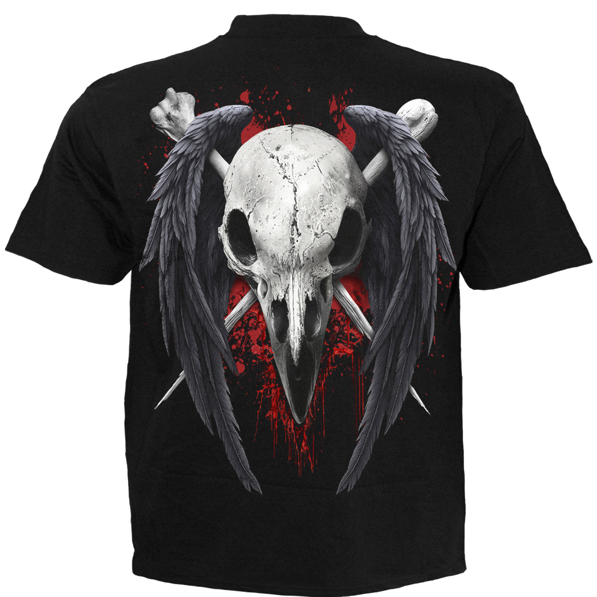 Death Raven - t-Shirt Black