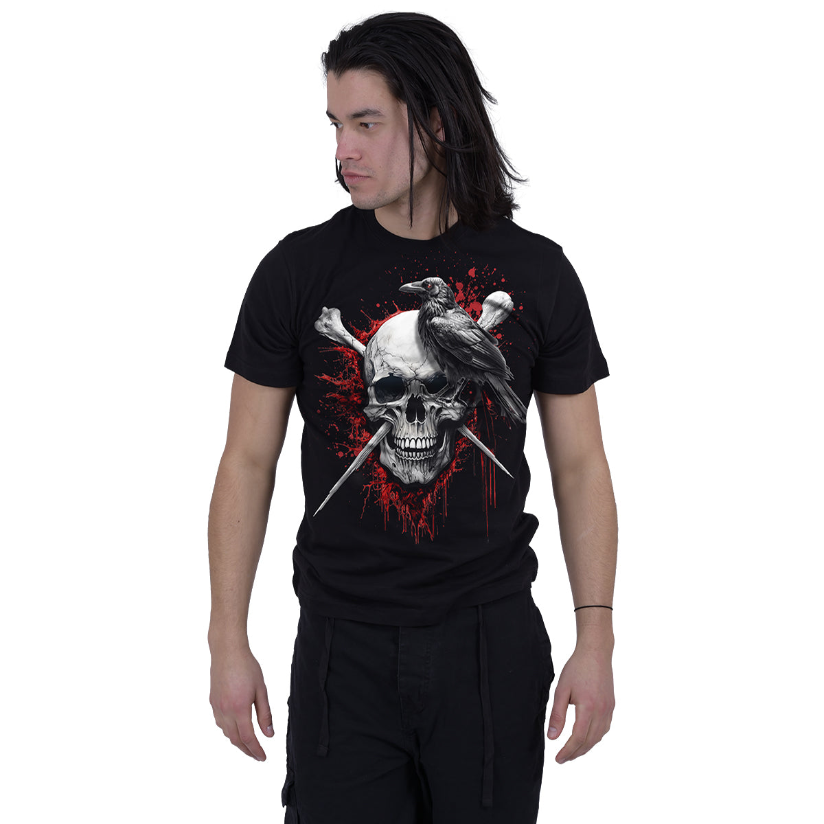 Death Raven - t-Shirt Black