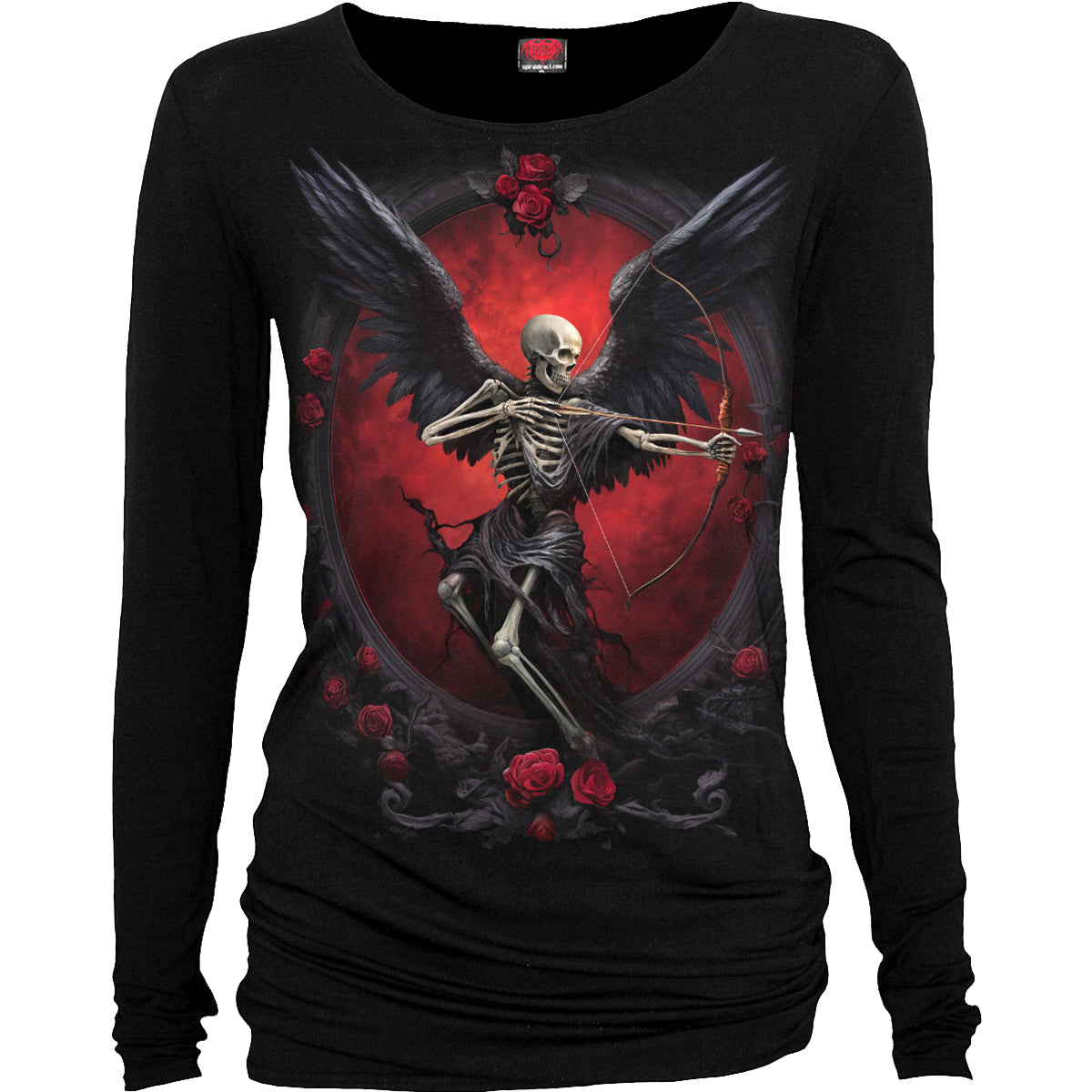 Cupid's Curse - (Digital Print) - Baggy Top Black