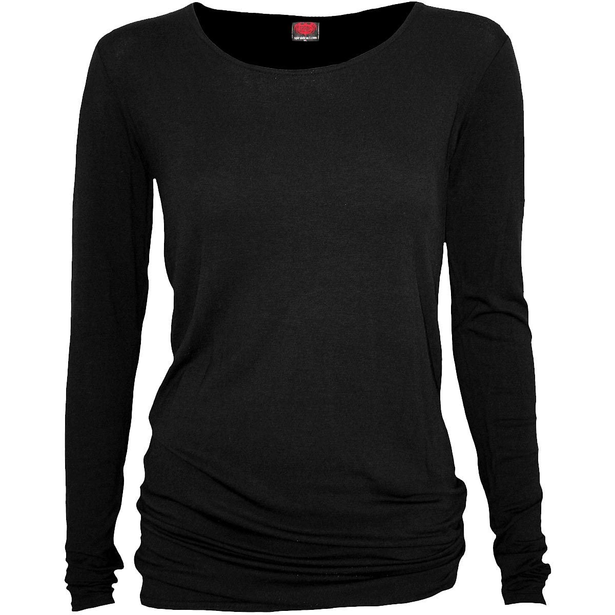 Gothic Elegance - Baggy Top Black