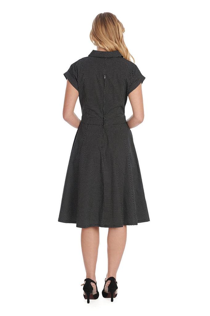Polka Dot Dance Dress-Banned-Dark Fashion Clothing