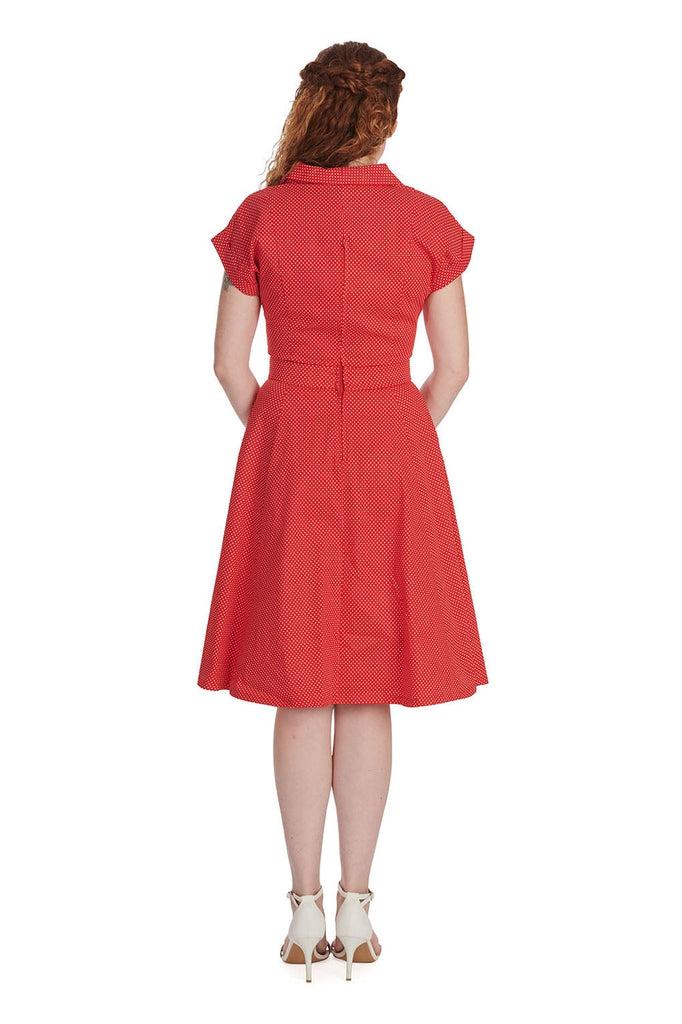 Polka Dot Dance Dress-Banned-Dark Fashion Clothing