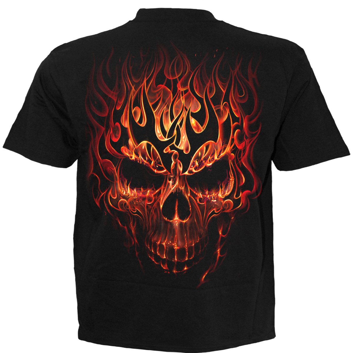 Skull Blast (Digital Print) - T-Shirt Black