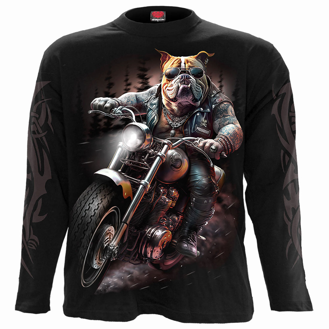 Top Dog - Longsleeve T-Shirt Black