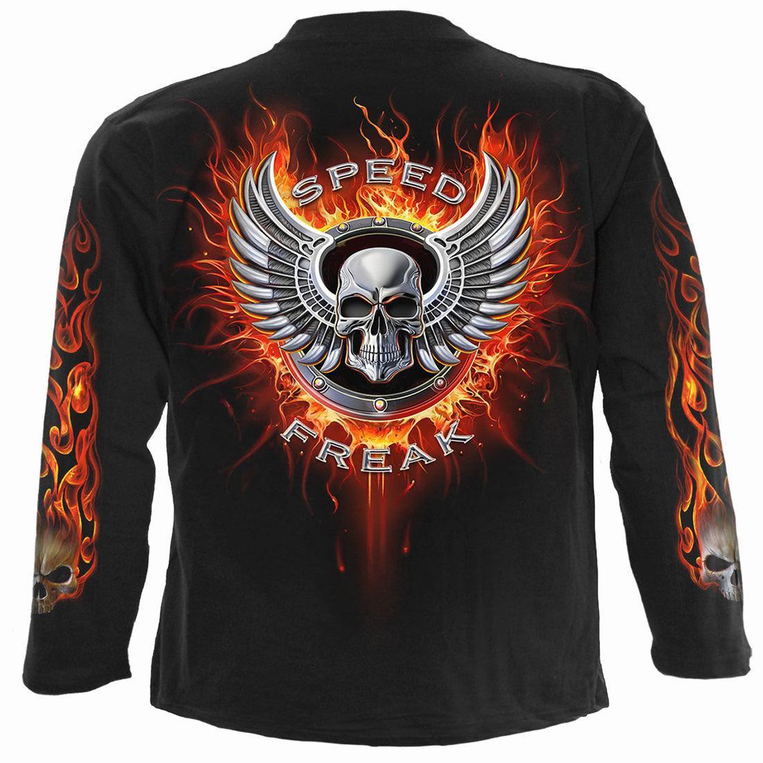 Speed Freak - Longsleeve T-Shirt Black
