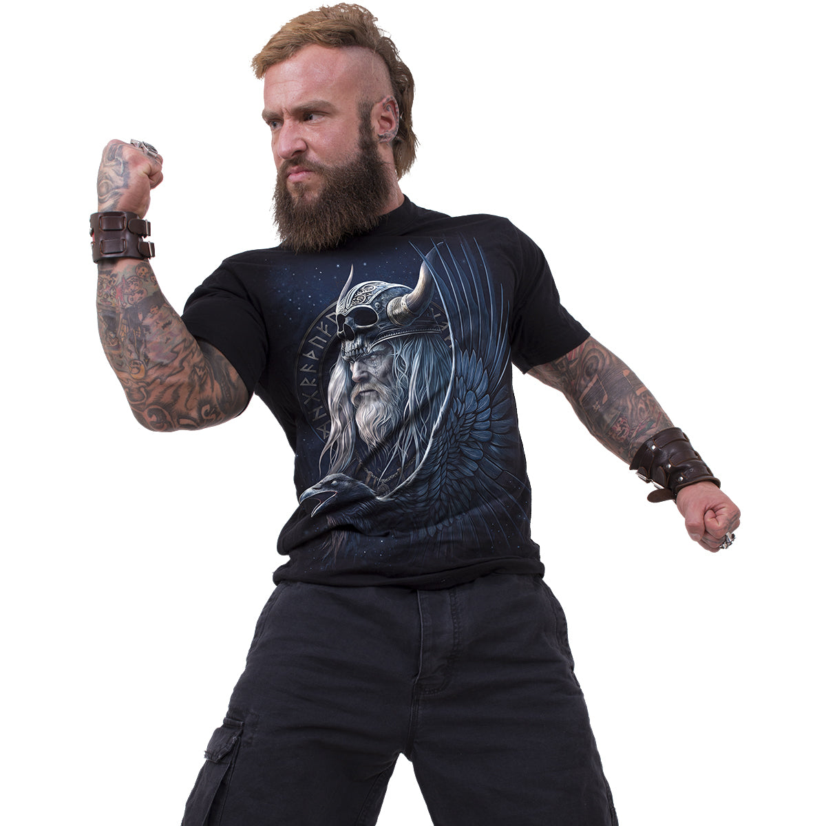 Odin's Warrior - T-shirt Black