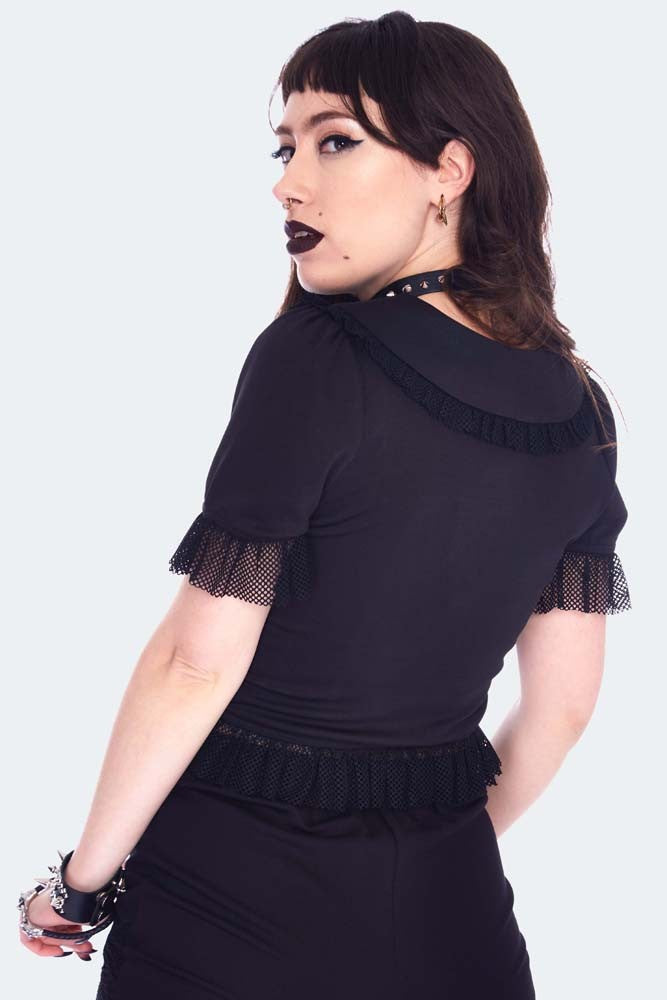 All Seeing Eye Top With Net Frills
