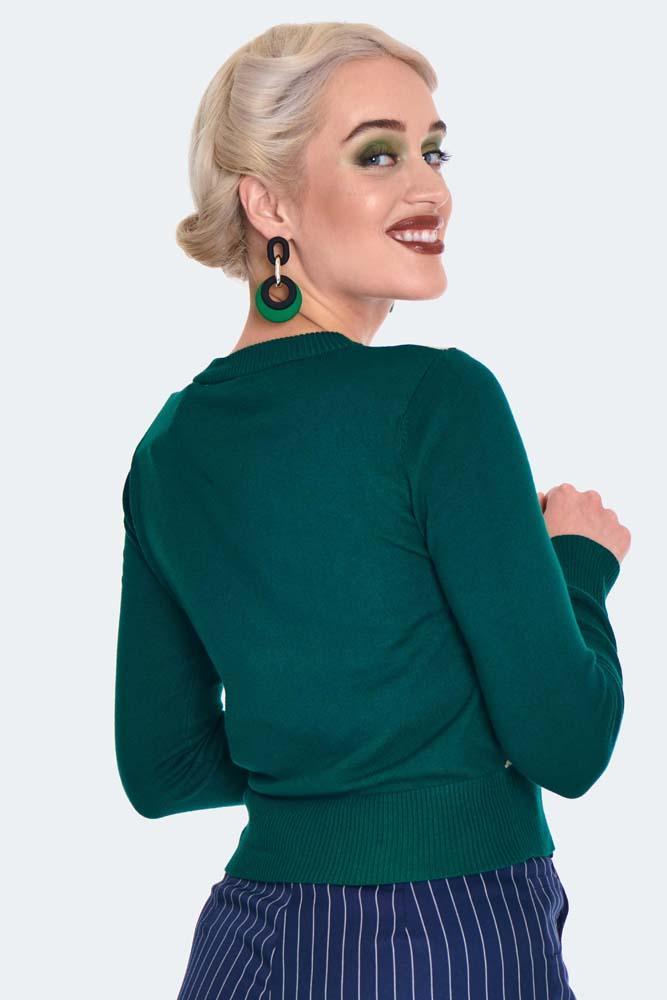 Vintage Knitted Argyle Sweater