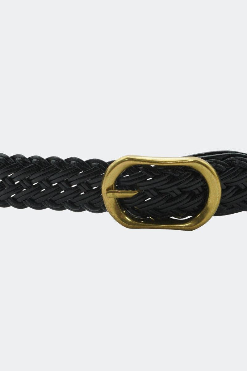 Plaited Leather Belt