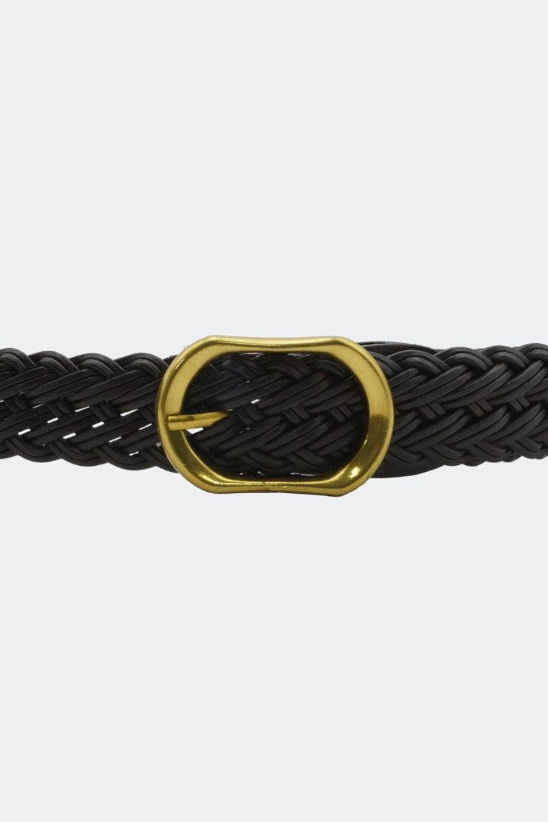 Plaited Leather Belt