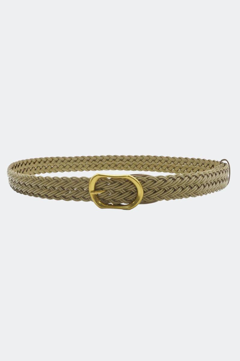 Plaited Leather Belt