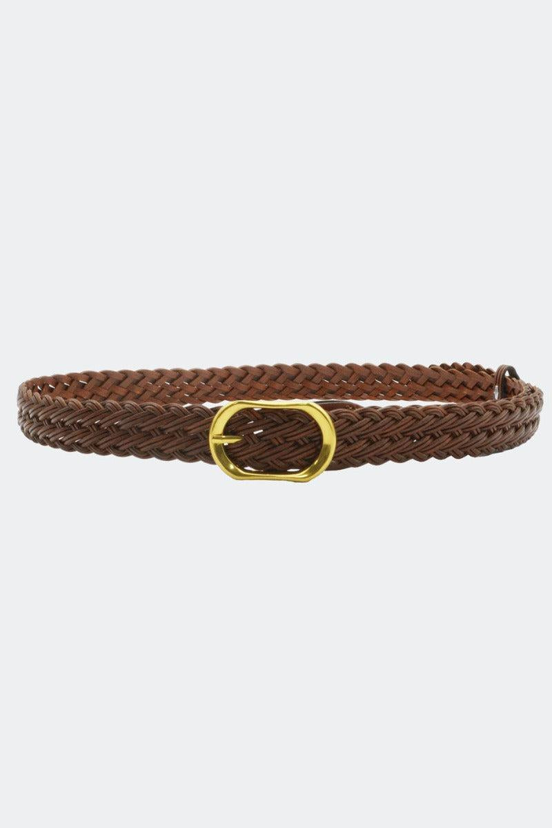 Plaited Leather Belt