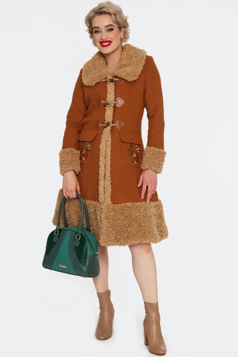 Retro Green Shoulder Bag