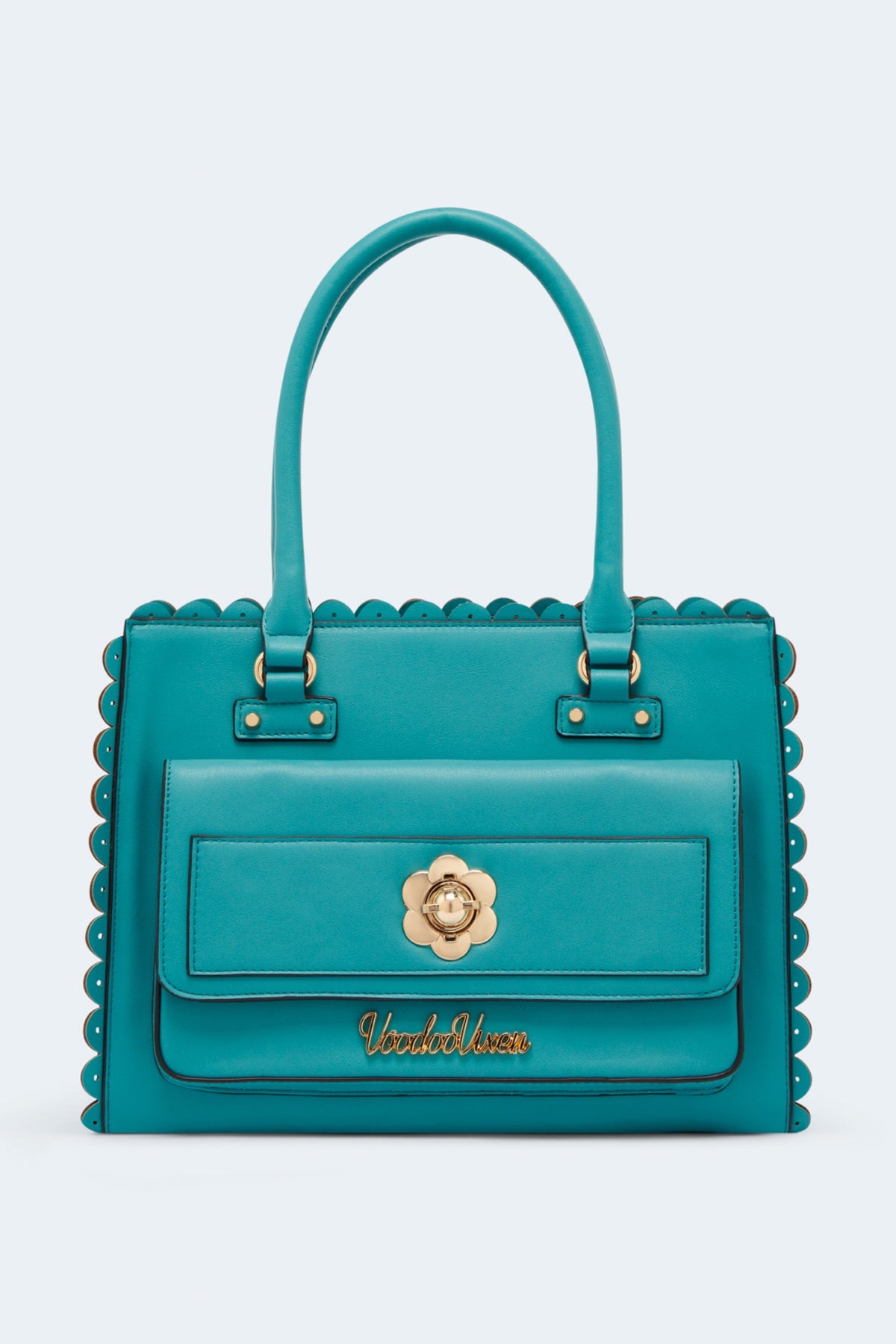 Scalloped Edge 60s Shopper Bag