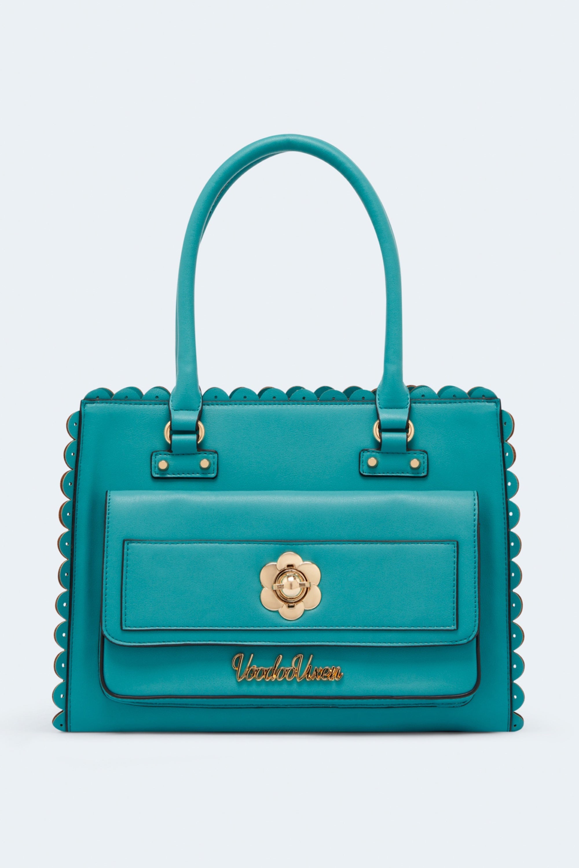 Scalloped Edge 60s Shopper Bag