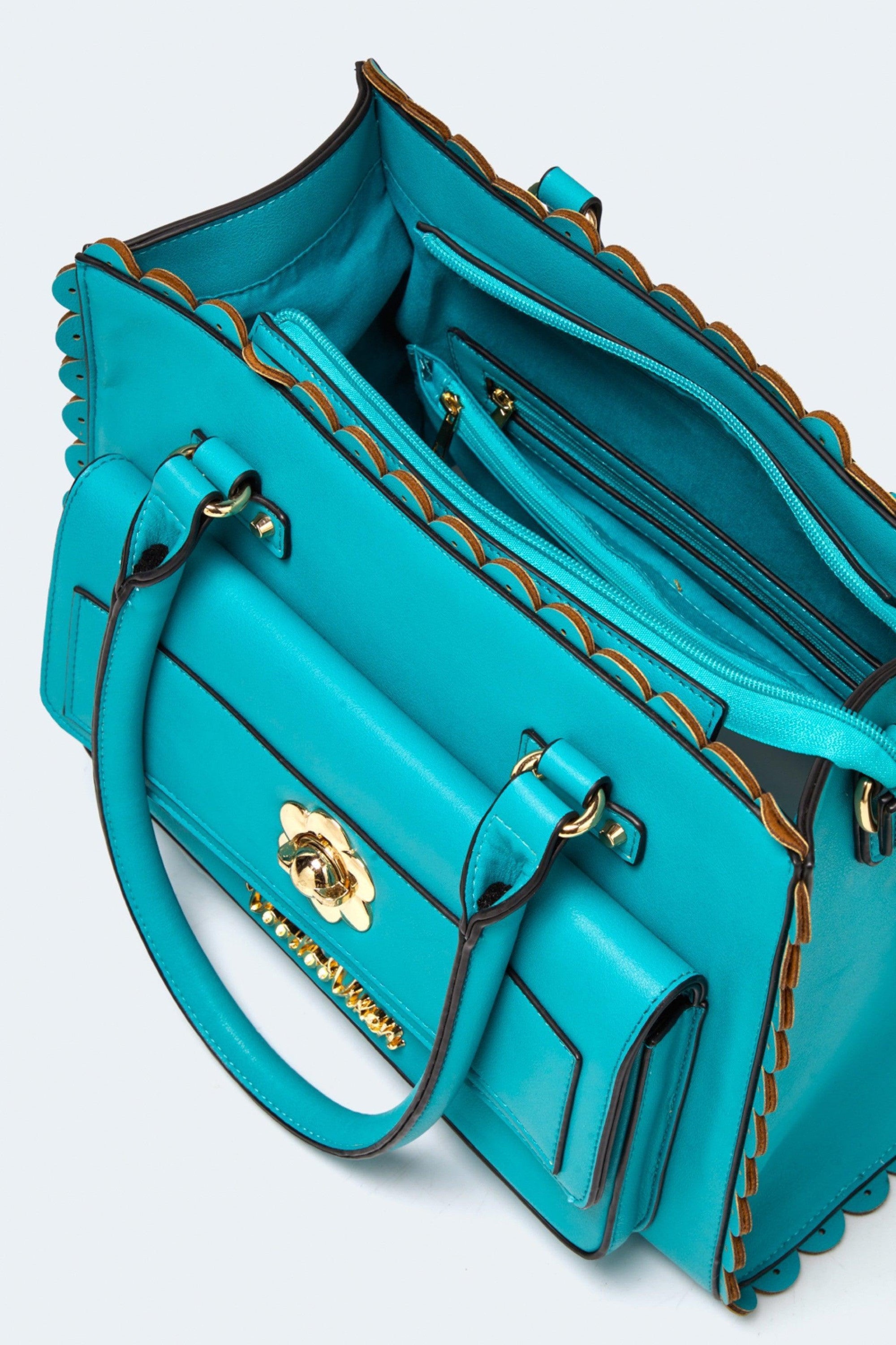 Scalloped Edge 60s Shopper Bag