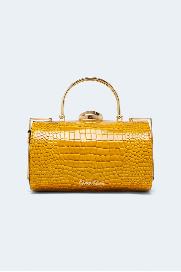 SMALL CANVAS CLUTCH VINTAGE VIXEN