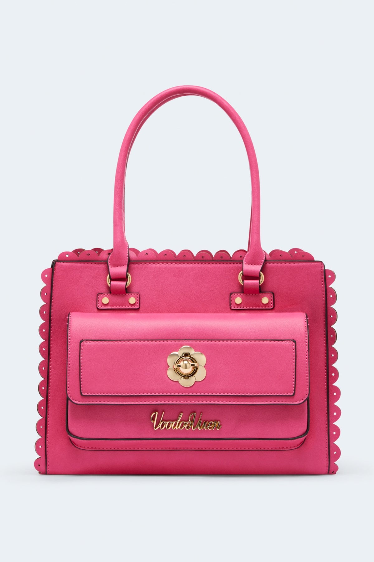 Scalloped Edge 60s Shopper Bag