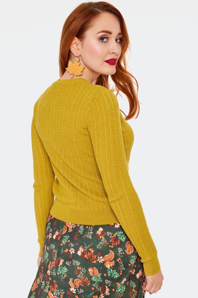 Pearl Button Textured Cardigan