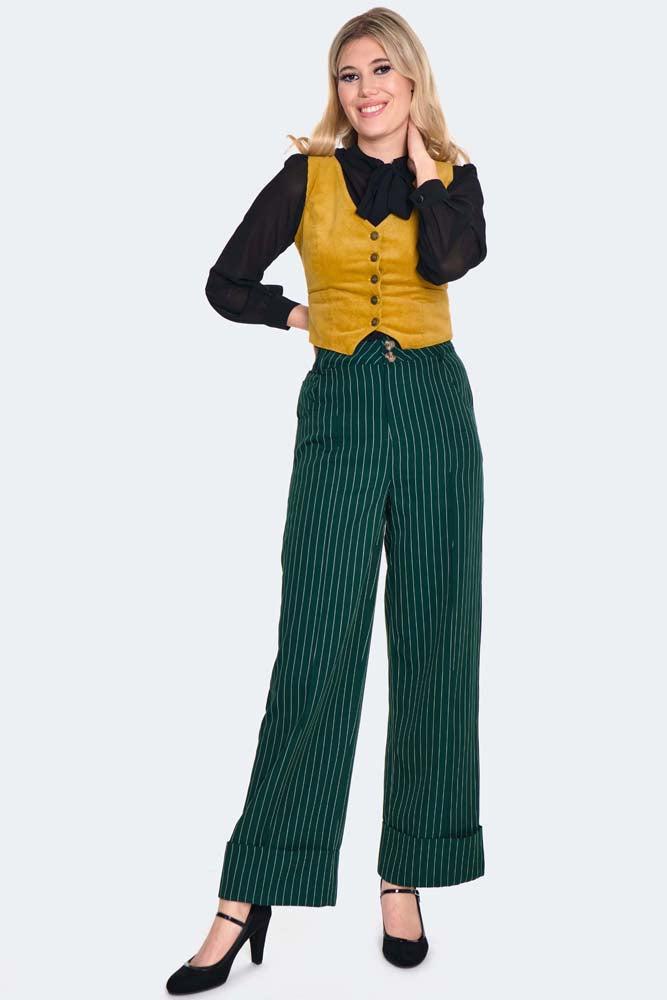 Corduroy Button Up Vest