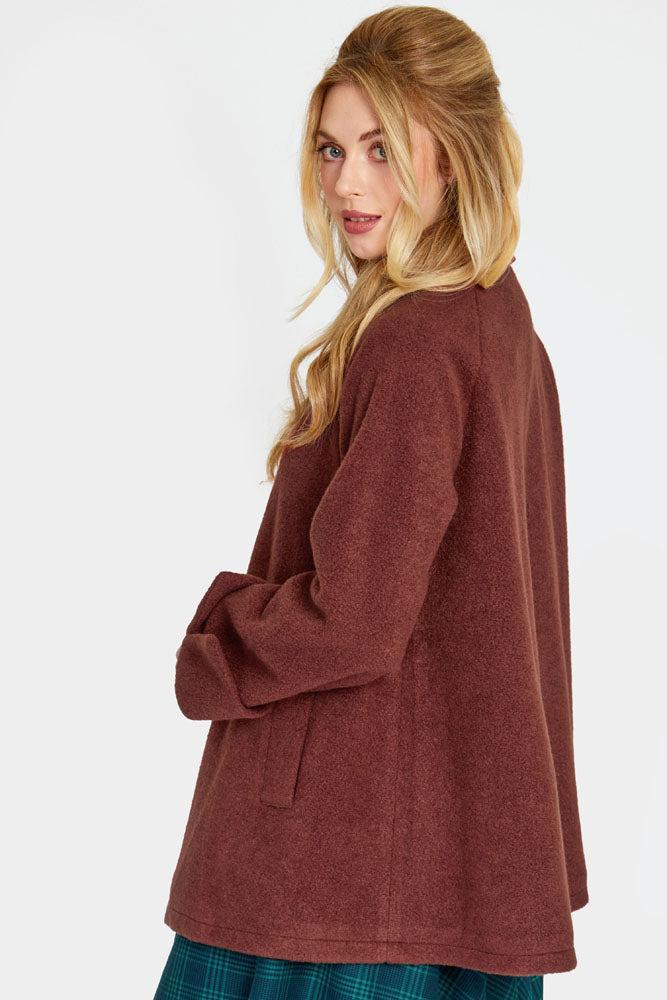60s A Line Swing Coat