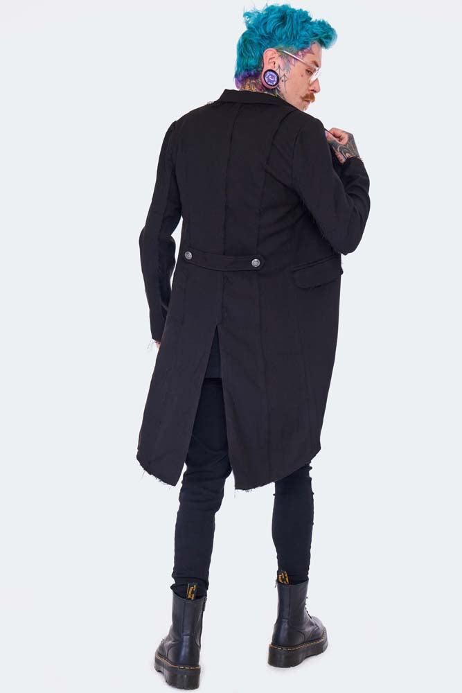 Raw Edge Blazer Style Coat