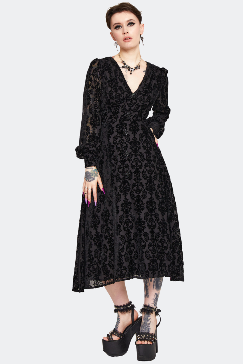 Devore Midi Dress
