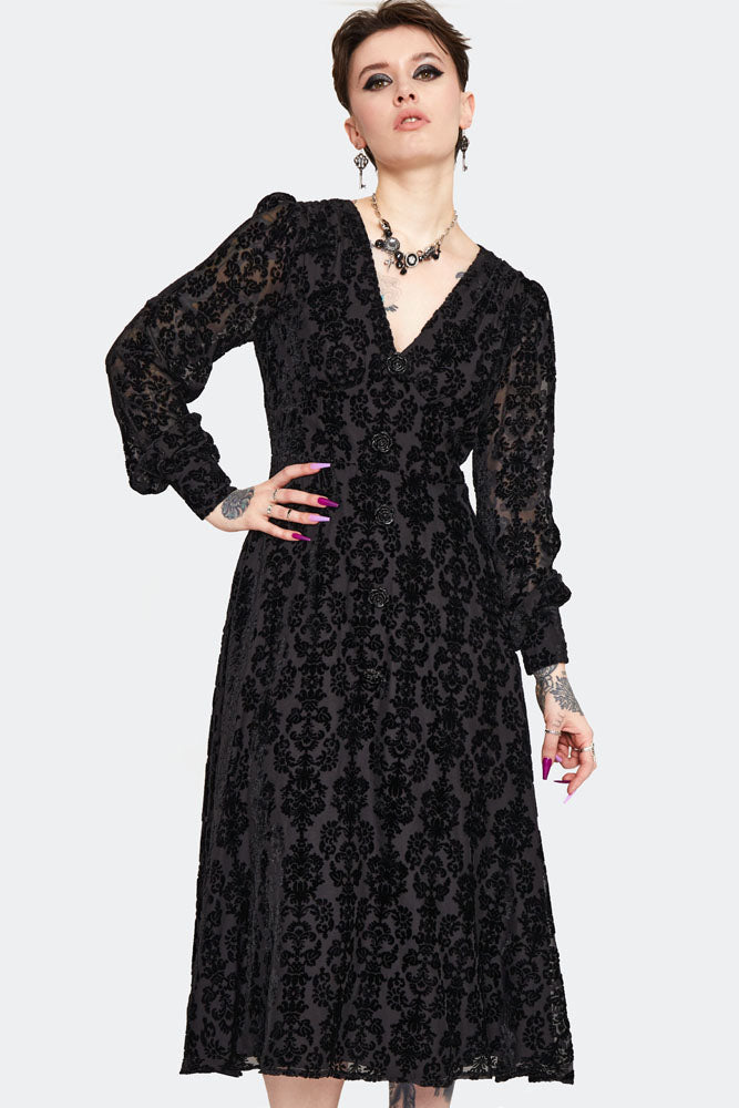 Devore Midi Dress